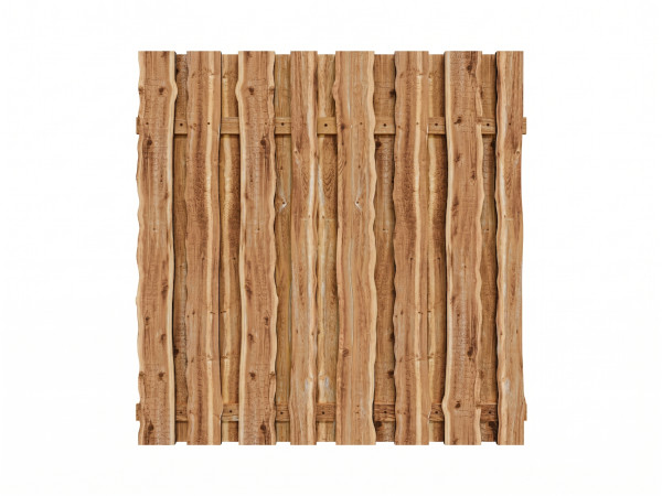Clôture pare-vue Mélèze Européen Rustique Naturel
