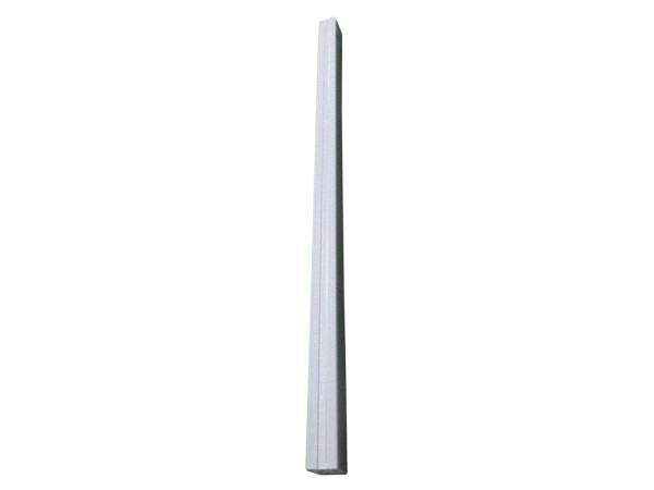 Poteaux en aluminium 85 x 85 mm 186 cm de long y compris la baguette de recouvrement des poteaux