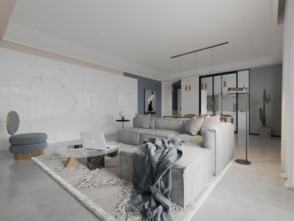 Panneaux muraux RenoVario Carrara Marbre blanc brillant