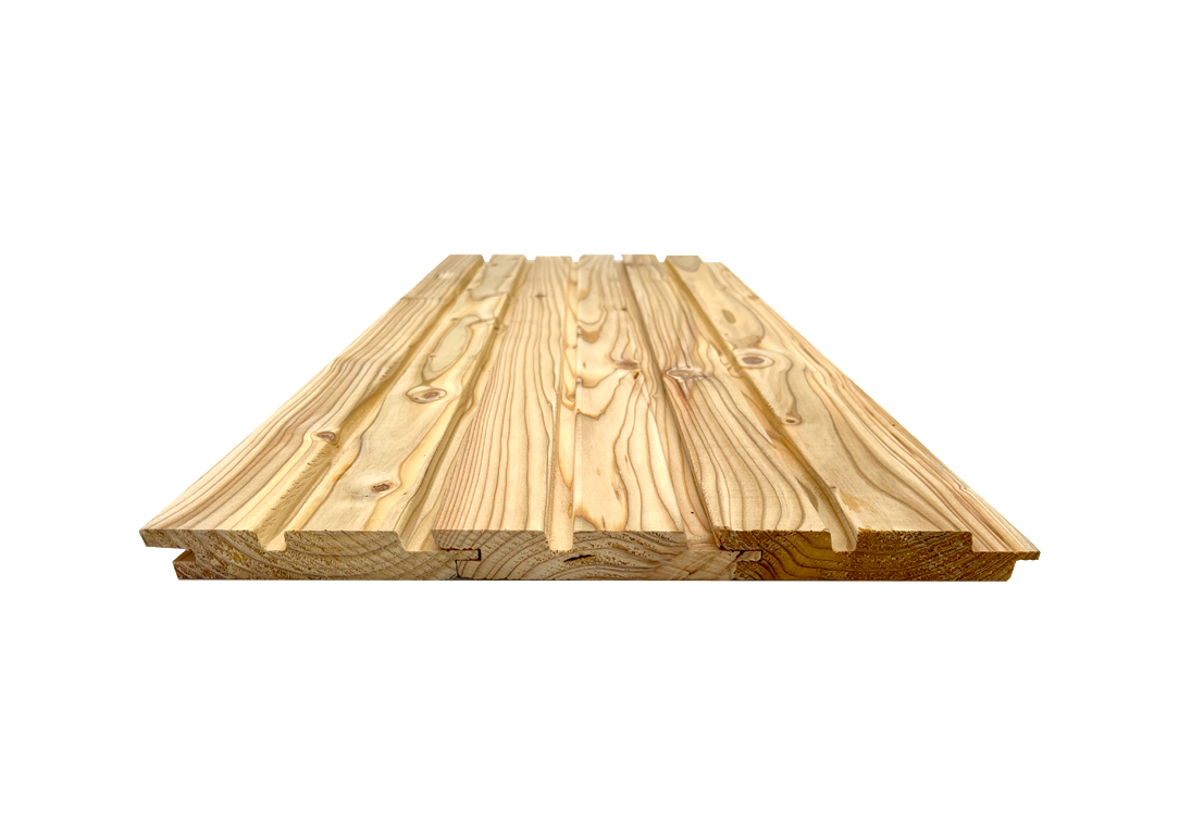 Bardage double clin mélèze européen | Bardage bois | Bardage, façade ...