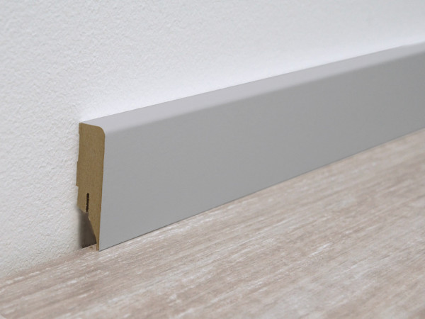 Plinthe décor gris (âme MDF)