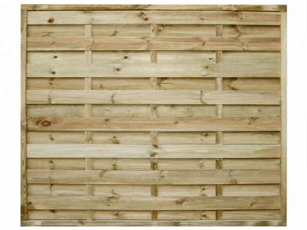 Clôture pare-vue Clôture à lamelles Bretagne Pin KDI