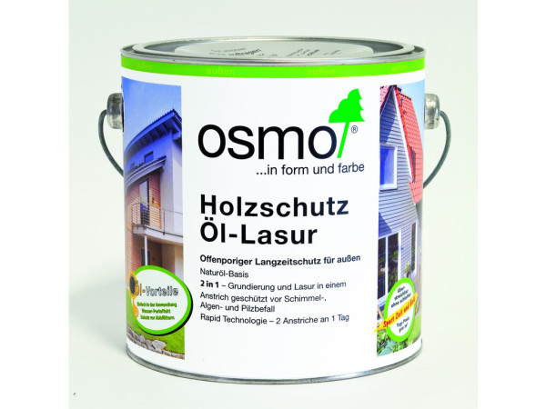 Huile-lasure de protection du bois 907 gris quartz