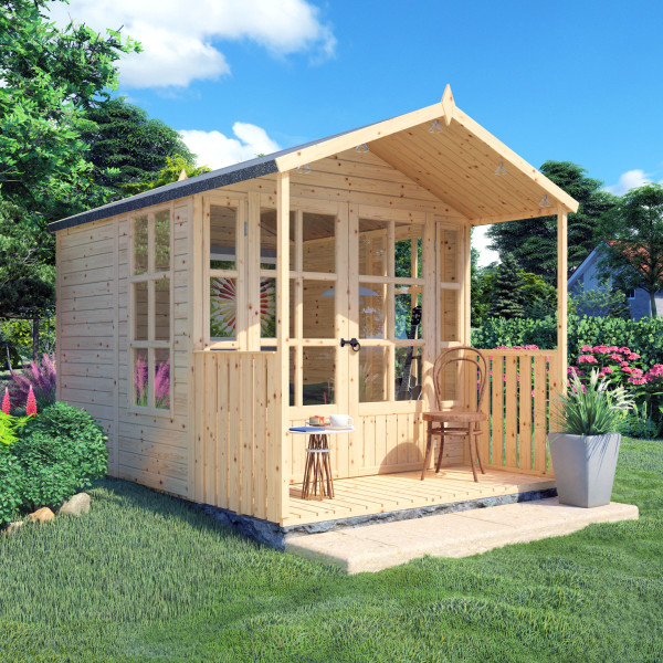 Abri de jardin Hanley 19 mm naturel