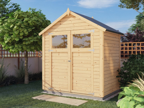 Abri de jardin Sylta 1 14 mm naturel