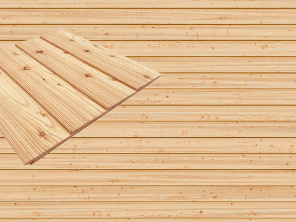 Clin pour bardage biseauté mélèze européen