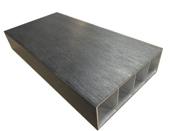 WPC Profilé rhombique quadruple Antique Co Extrudé