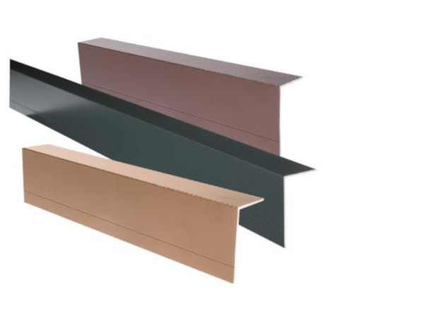 Profilé de finition en aluminium anthracite