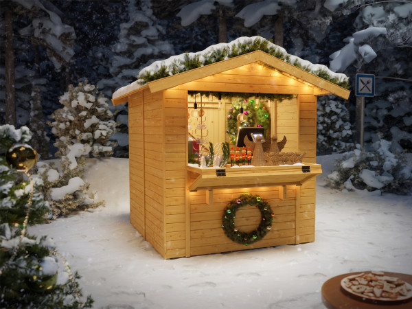 Stand de marché - Stand de vente "Nevia 14" non traité