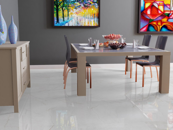 Sol stratifié « Stone 2.0 » décor Marmorata Chiara Q1004, format dalle