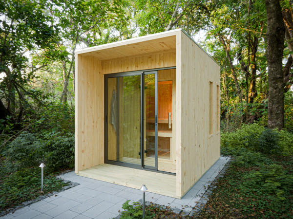 Abri de jardin Eudora 1 four naturel SPARSET 9kW et ext. Ctrl