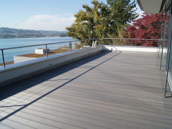 Lame de terrasse WPC Pation Dark Grey