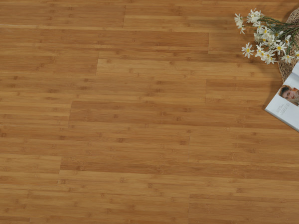 Parquet bambou « Hikari Leaf Coffee », lamelles horizontales