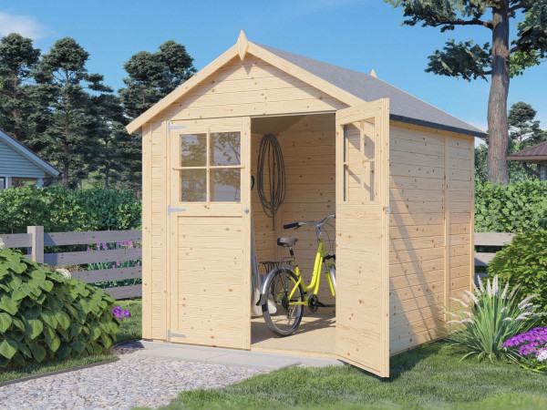 Abri de jardin Osterfeld 2 19 mm non traité