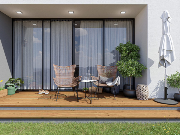 Lame de terrasse en pin KDI