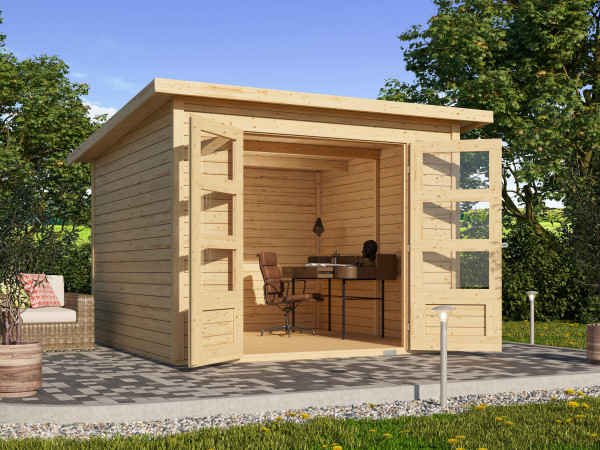 Abri de jardin Stockach 4 19 mm naturel