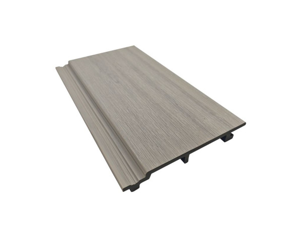 WPC quadruple profilé rhombique Beige co-extrudé