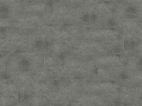 Sol vinyle Premium Vinyle à clipser Béton gris Carreau XL