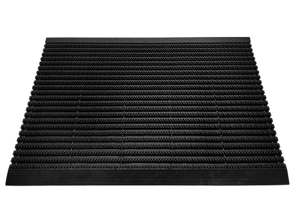 Tapis-brosse avec fond en caoutchouc