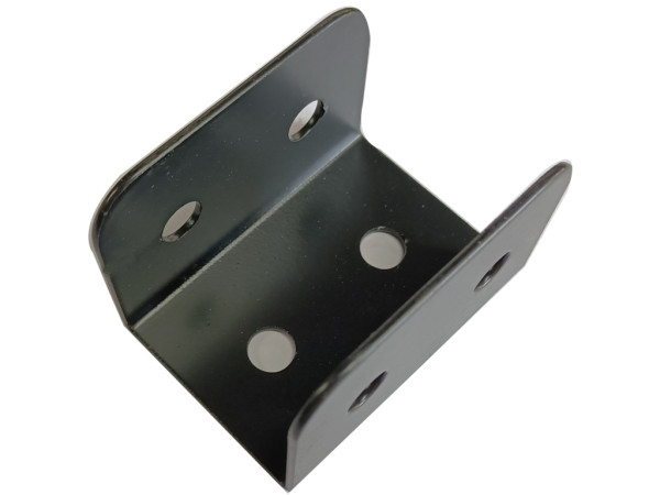 Clips de montage pour panneau coextrudé en aluminium noir