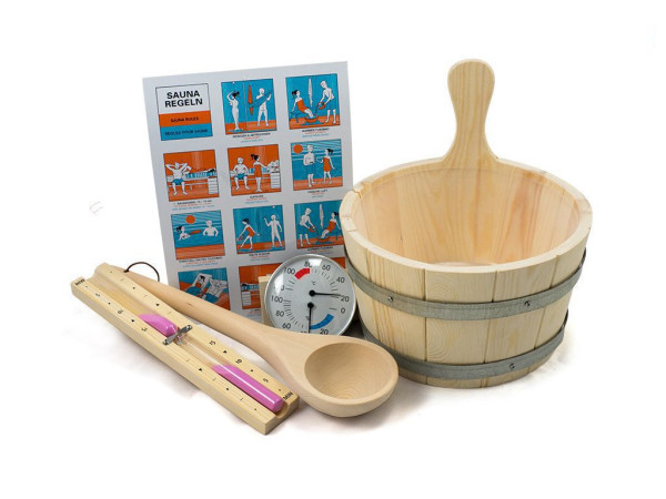 Sauna Classic Set de 6 accessoires