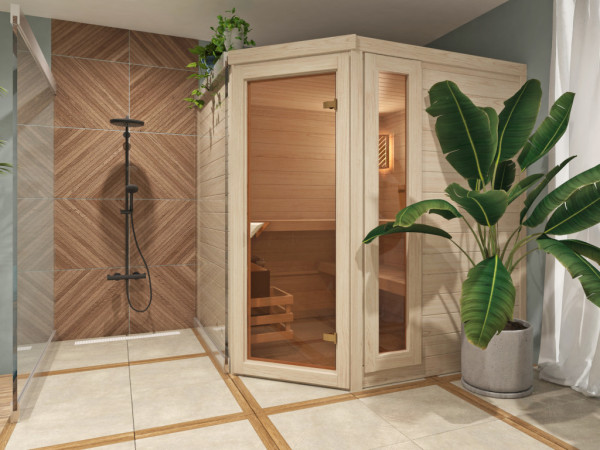 Sauna Teatree bois massif, sans poêle