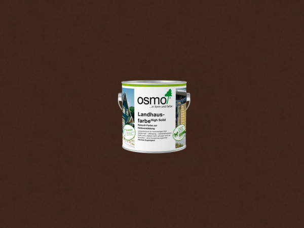 Couleur maison de campagne 2607 Brun foncé satiné