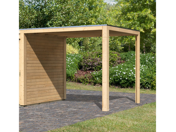 Toit en appentis pour abri de jardin Cubino