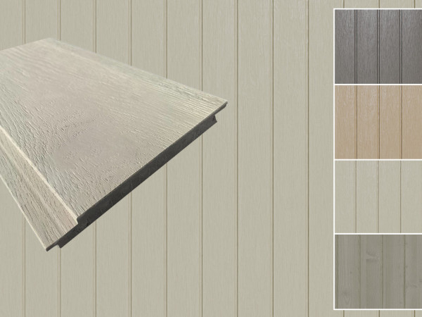 Profil de façade ArmorBoard Snow aspect bois