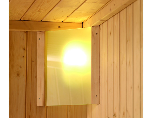 Lumière de sauna Premium pour courant fort