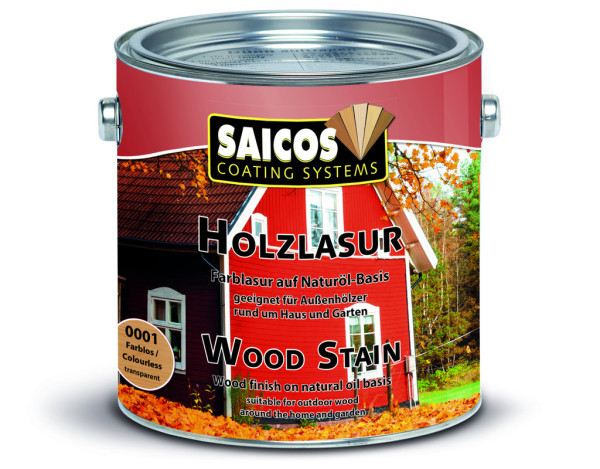 Lasure pour bois en différentes couleurs et tailles