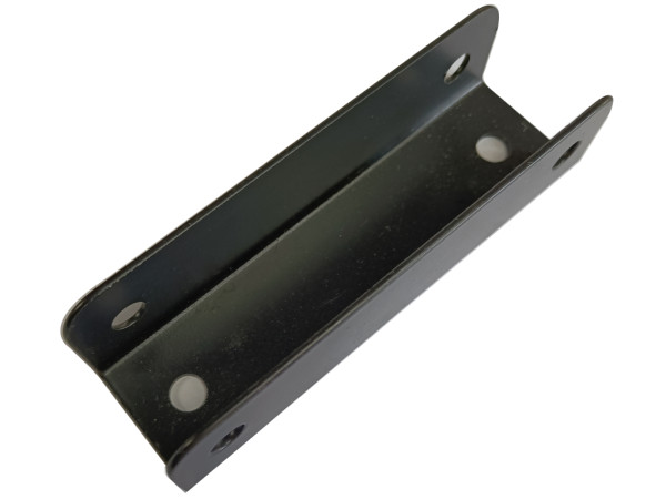 Clips de montage pour panneau coextrudé en aluminium noir