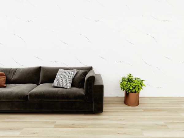 Panneaux muraux RenoVario Carrara Marbre blanc