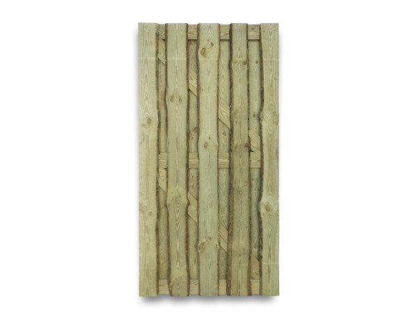 Portail pour clôture en planches Rustic droit KDI vert