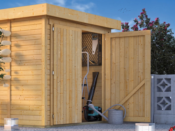 Armoire annexe pour abri de jardin Münster naturel