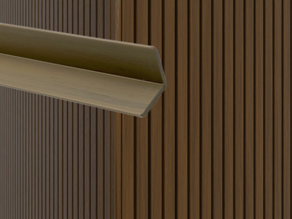 WPC Profilé en L co-extrudé