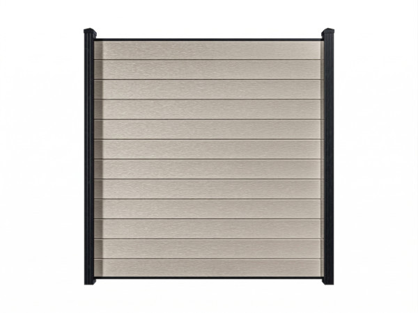 Kit de lames à composer pour système de clôtures matière composite Beige