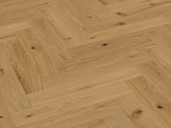 Parquet chevron PS 500 Chêne authentique 9002 brossé