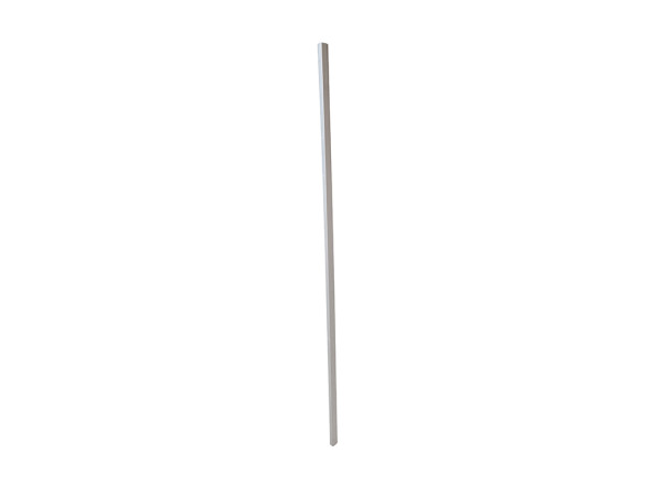 Profil de début et de fin kit avec clips pour clôture à composer en matière composite