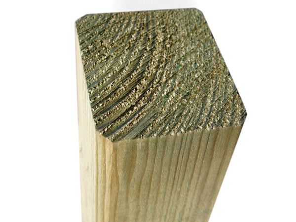 Poteau en pin KDI raboté 450 cm de long