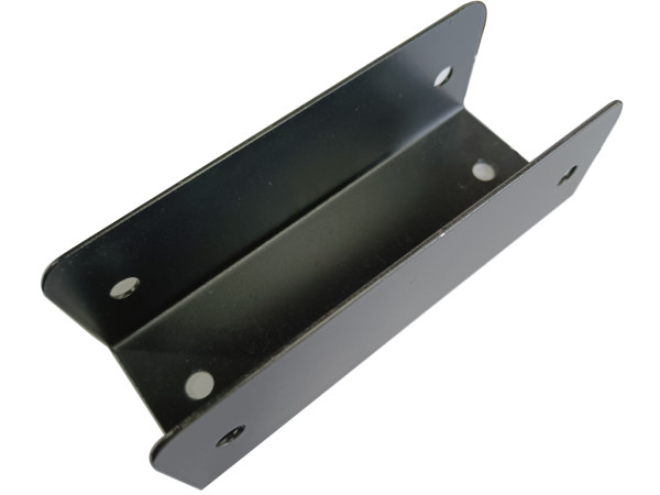 Clips de montage pour panneau coextrudé en aluminium noir