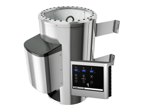 Poêle de sauna 3,6 kW Plug&Play avec unité de contrôle et pierres de sauna