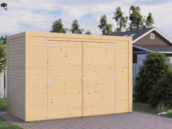 Armoire à vélos Velo Rhombusprofil 18 mm naturel