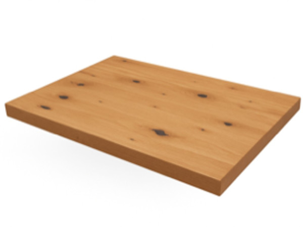 Plateau de table en chêne rustique