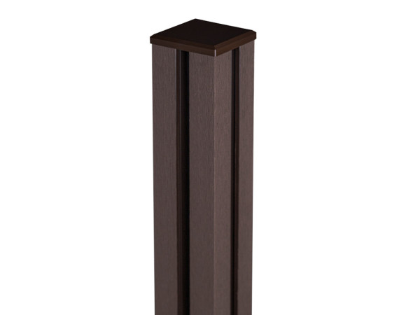 Poteau BPC Solid Nero Brun
