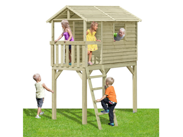 Cabane sur pilotis en bois autoclave SMART Benny