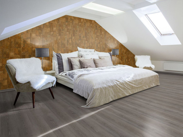 Carreau de mur en liège DECODALLE Element rustic avec surface PARAWAX