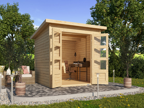 Abri de jardin Stockach 4 19 mm naturel