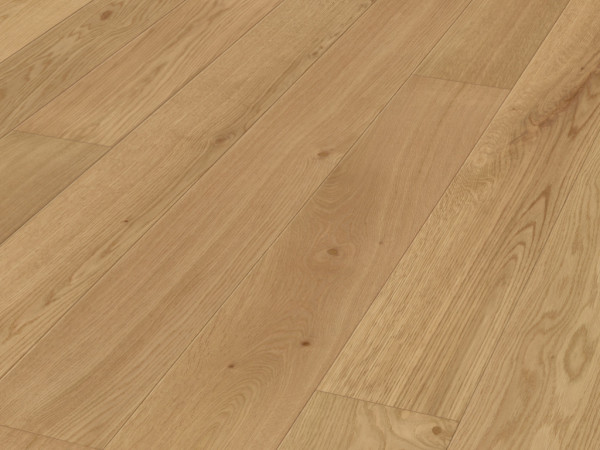 Parquet HD 400 Chêne animé pur 8936, lame large brossée