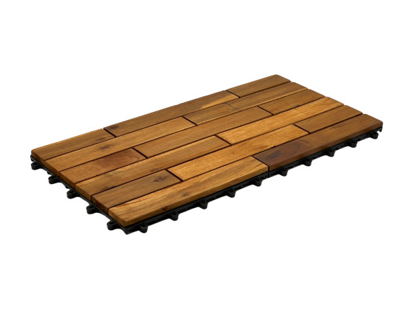 Dalle de terrasse en acacia naturel